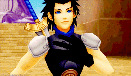 Zack Fair is from Final Fantasy VII and Final Fantasy VII: Crisis Core